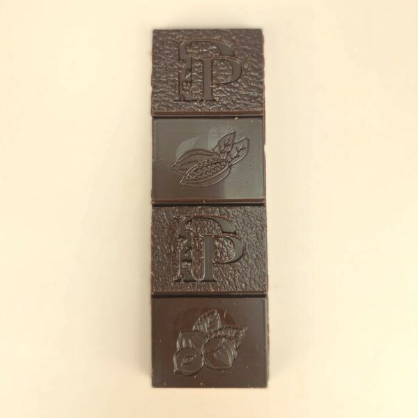 Tablette chocolat noir fourrée praliné (gros modèle)
