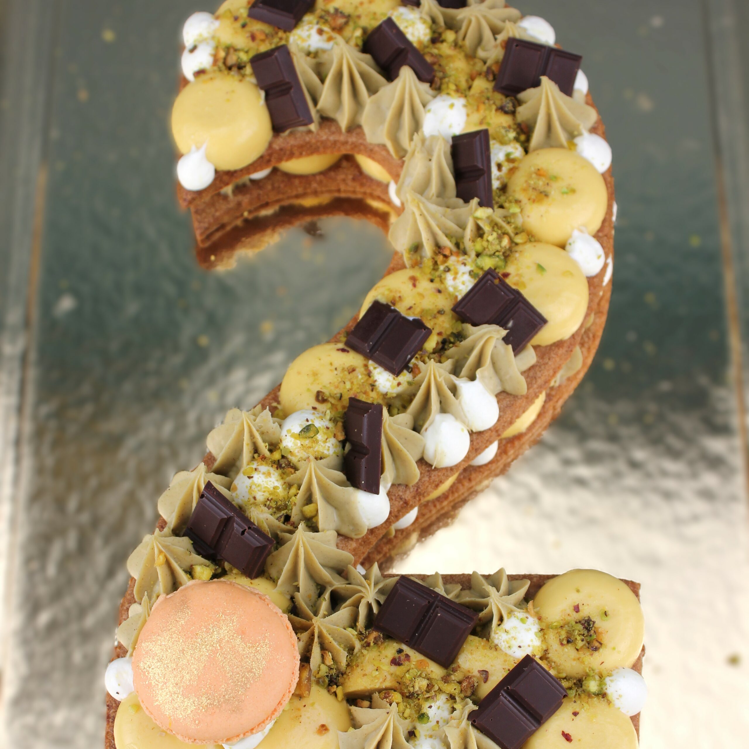 Number cake