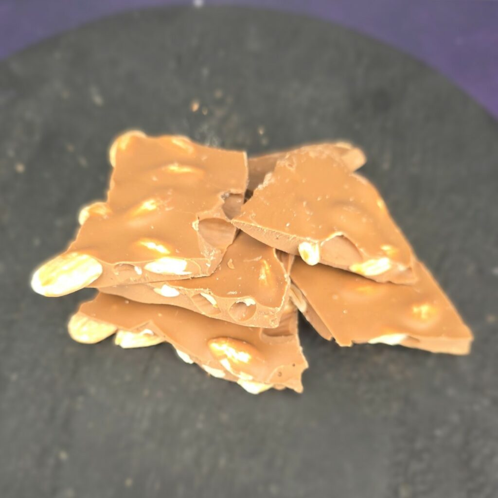 Chocolat lait aux amandes