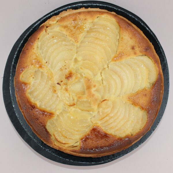 Tarte amandine aux poires