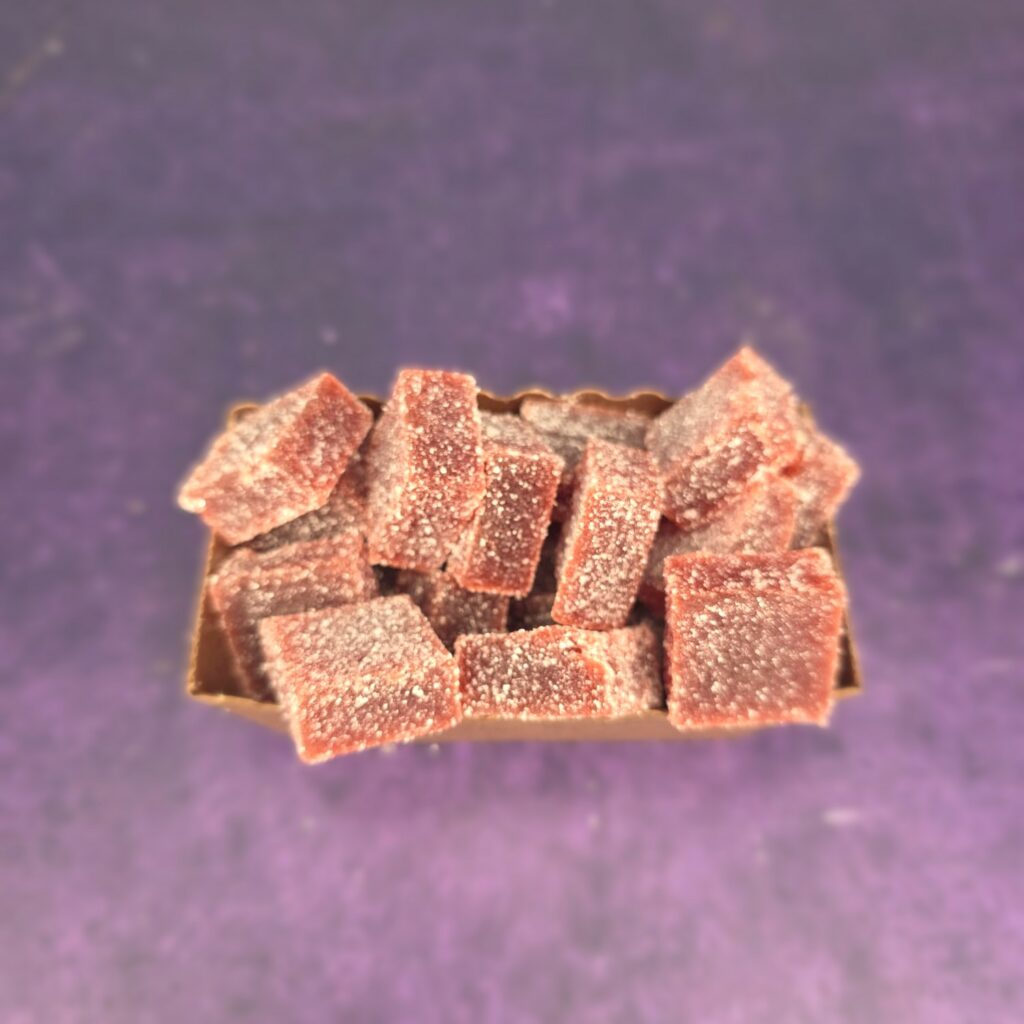 Pâte de fruits fraises