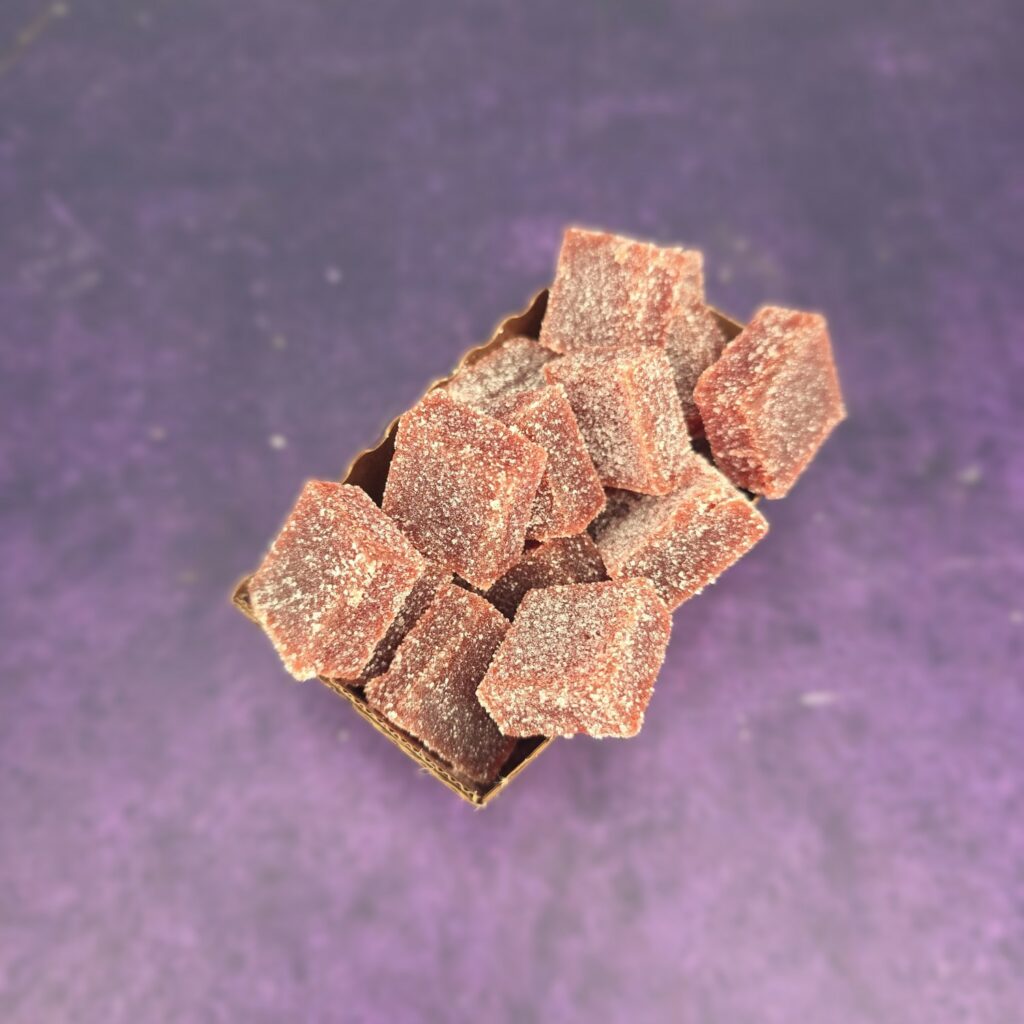 Pâte de fruits fraises