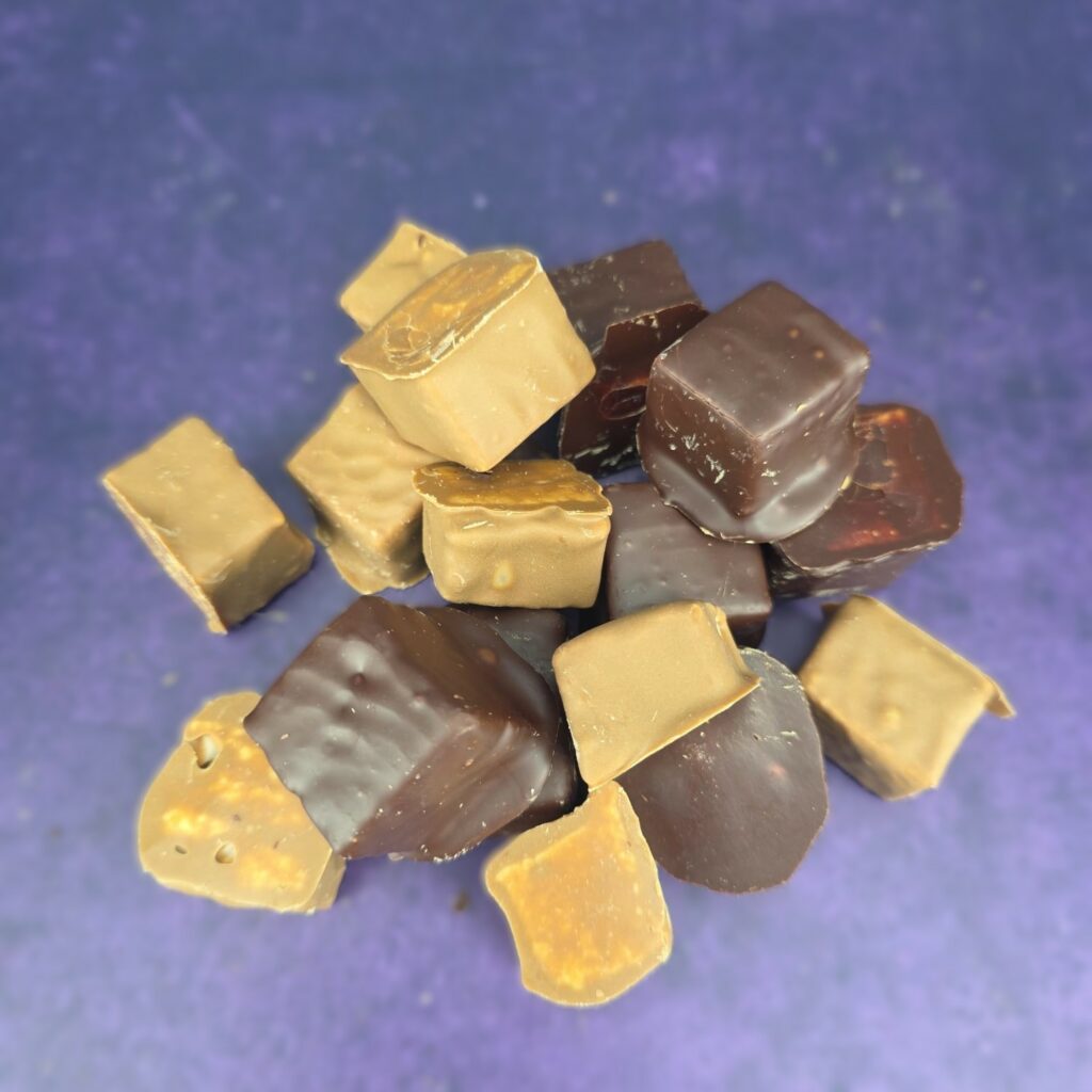 Guimauves mélange chocolat noir et au lait
