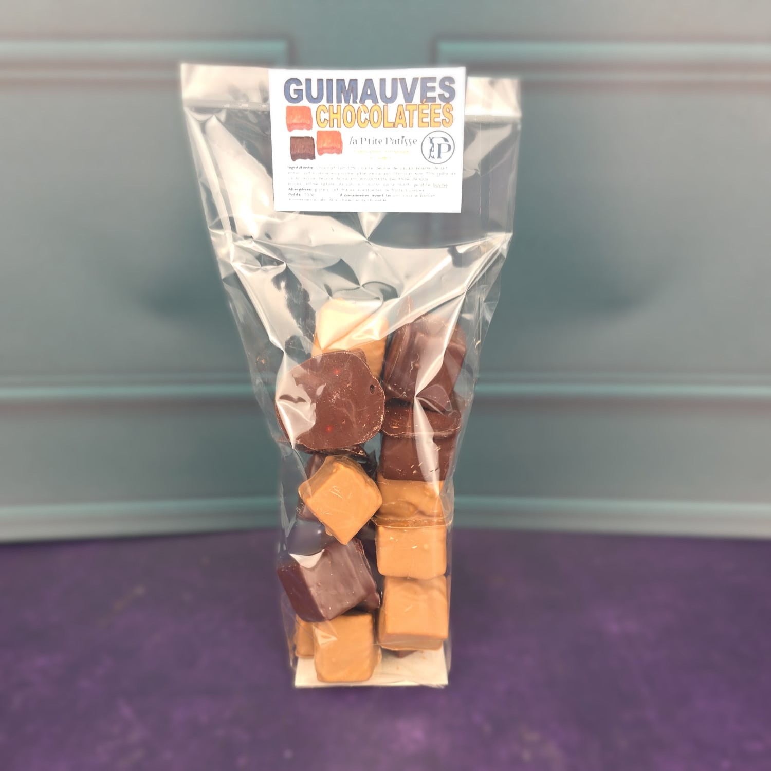 Guimauves mélange chocolat noir et au lait – Image 2