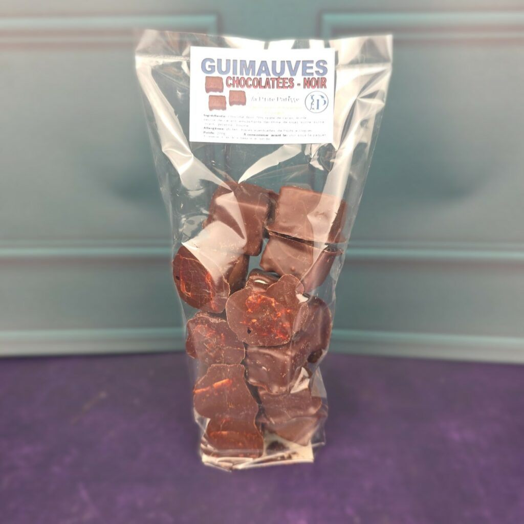 Guimauves chocolat noir