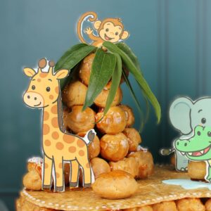 Pièce montée animaux de la savane – Image 2