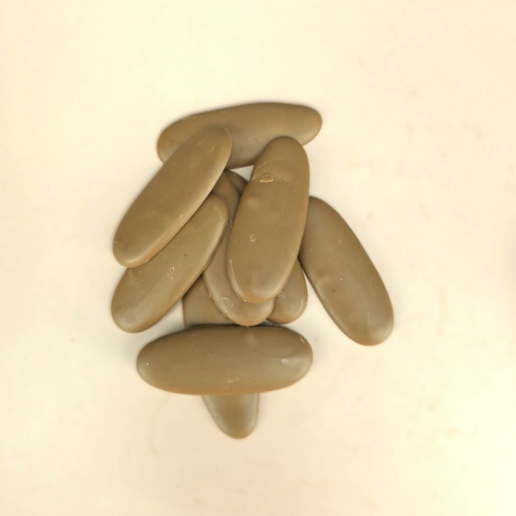 Languettes chocolat au lait praliné