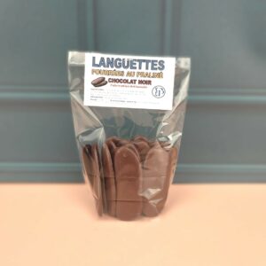 Languettes chocolat noir praliné – Image 2