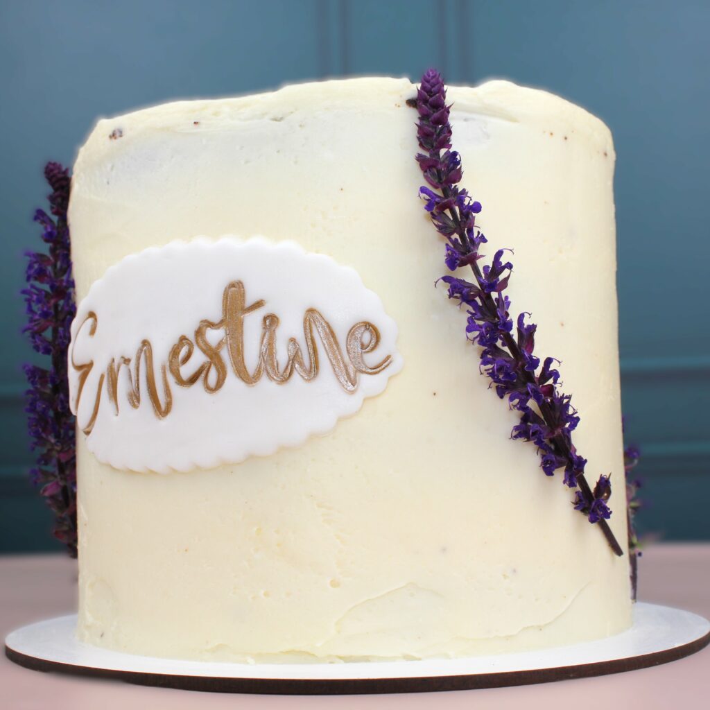 Layer cake fleuri