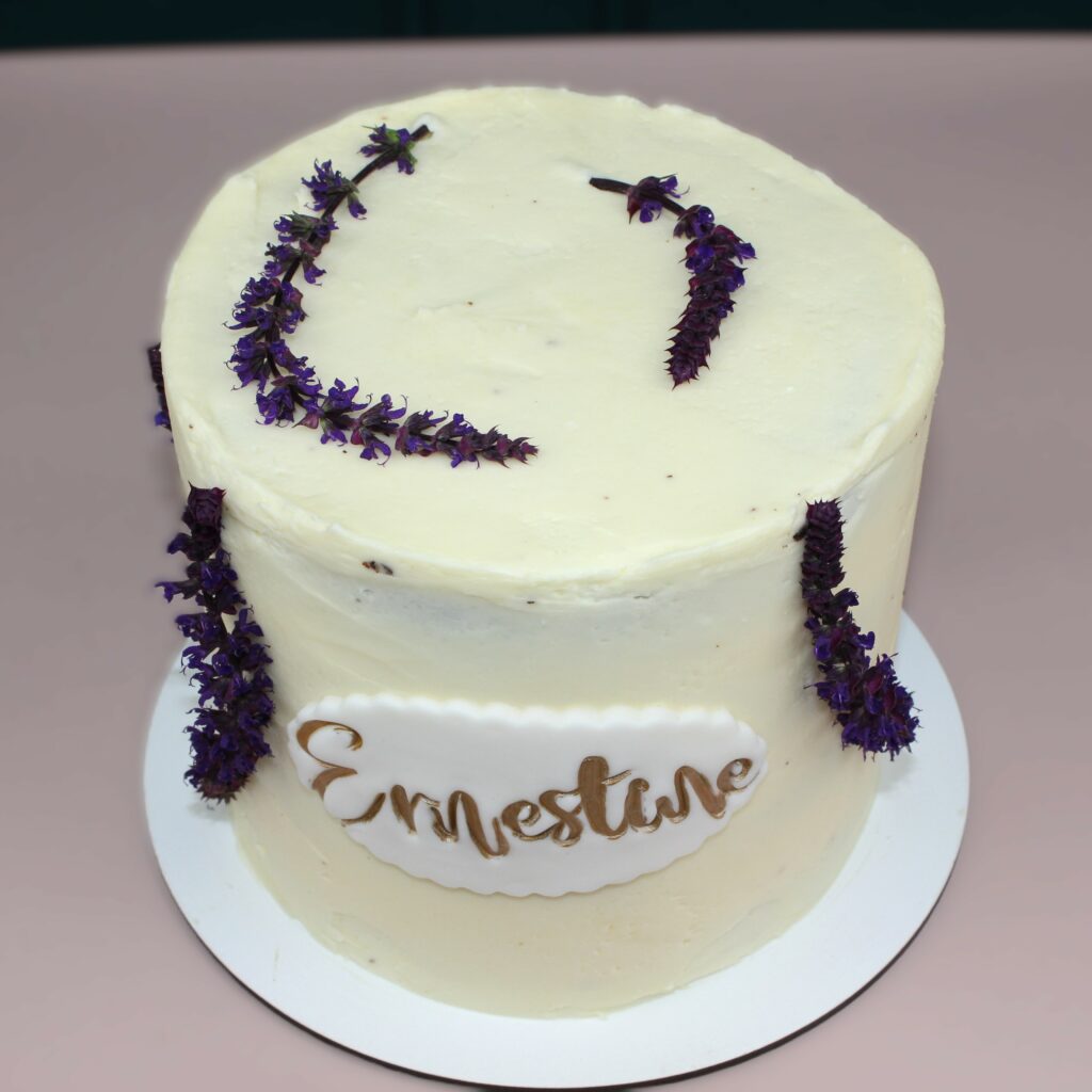 Layer cake fleuri