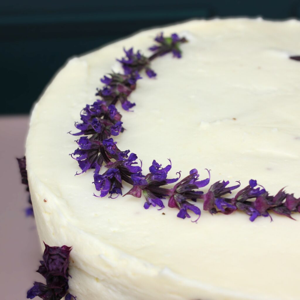 Layer cake fleuri