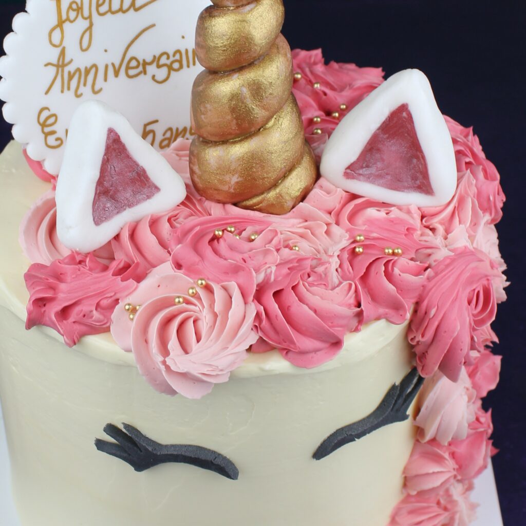 Layer cake Licorne