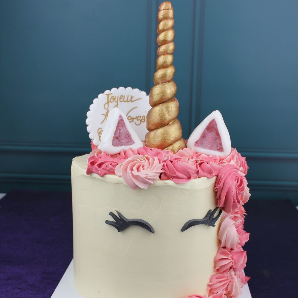 Layer cake Licorne