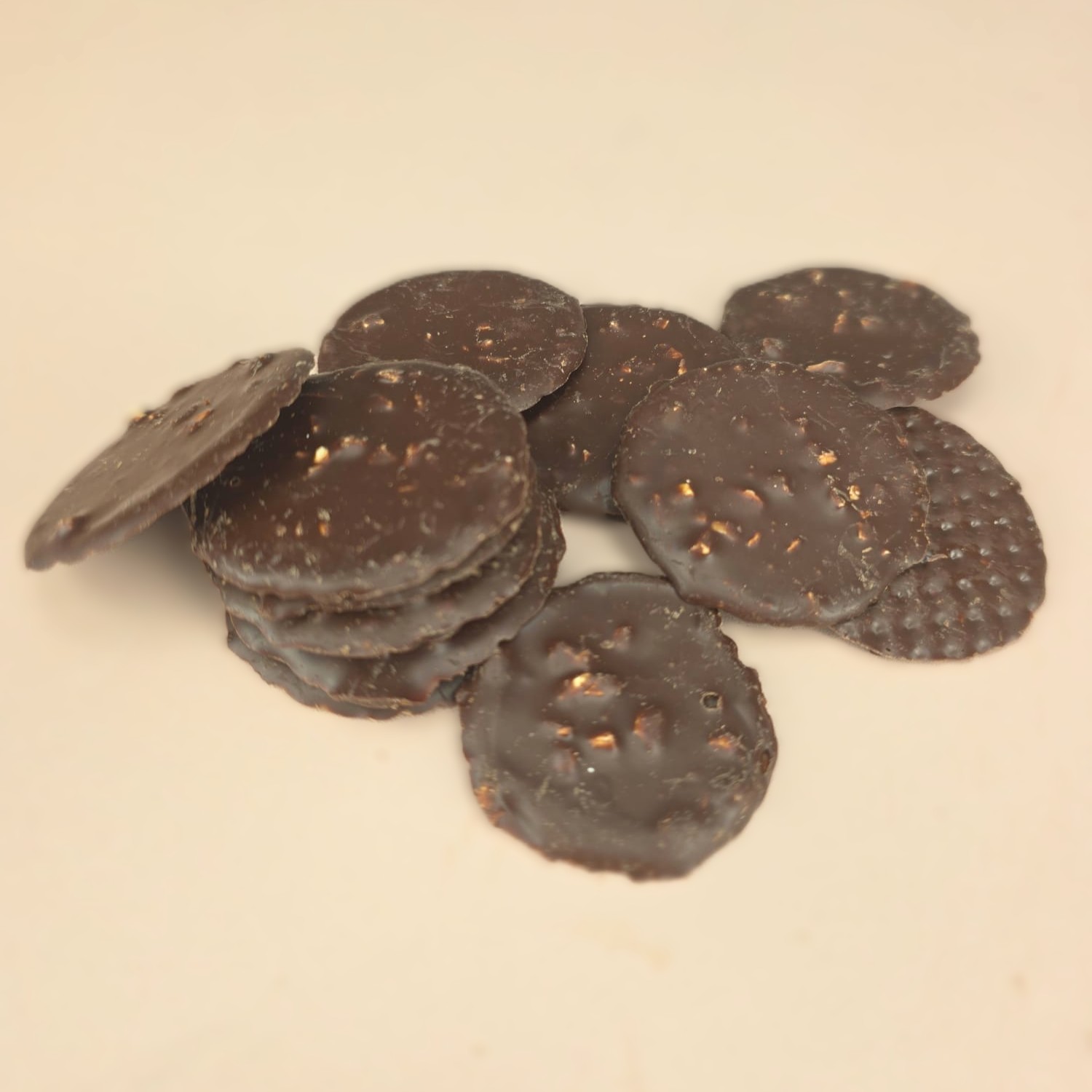 Palets chocolat noir brisures d