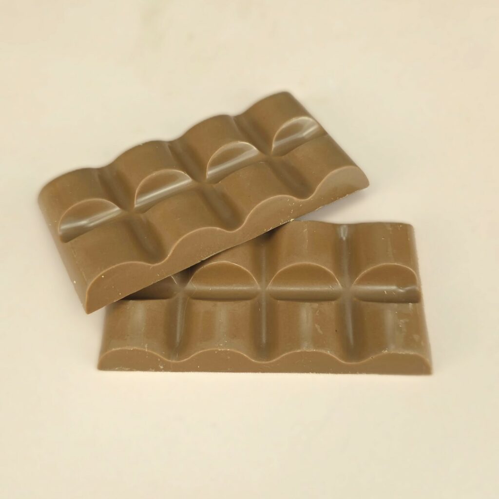 Tablette chocolat noir fourrée praliné (petit modèle)