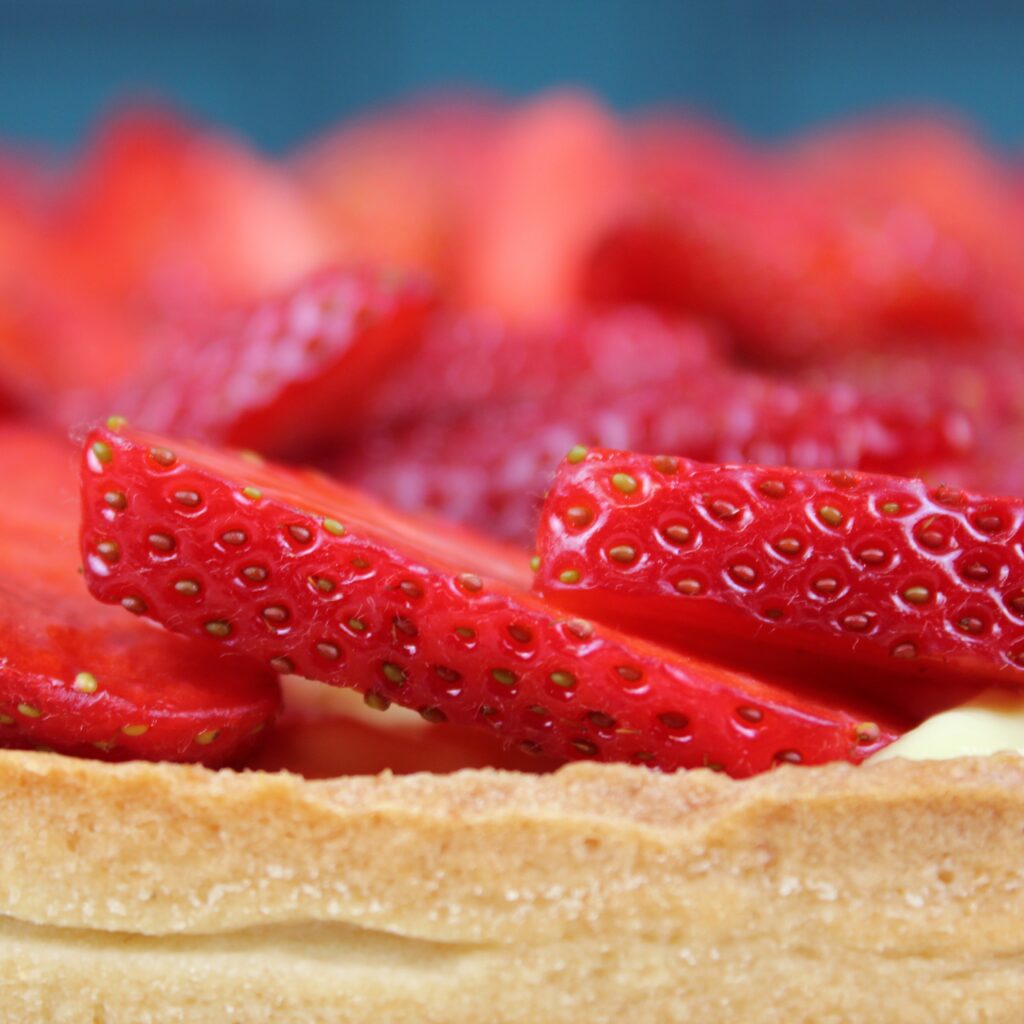 Tarte aux fraises