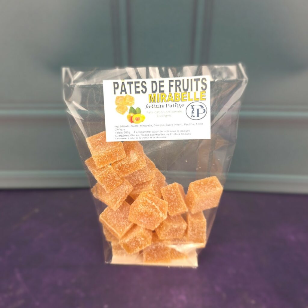 Pâte de fruits Mirabelle